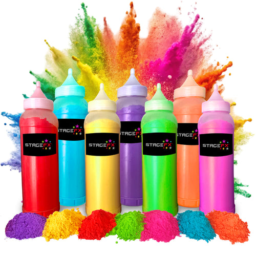 Colour Powder Easy Squeeze Bottles (500ml)